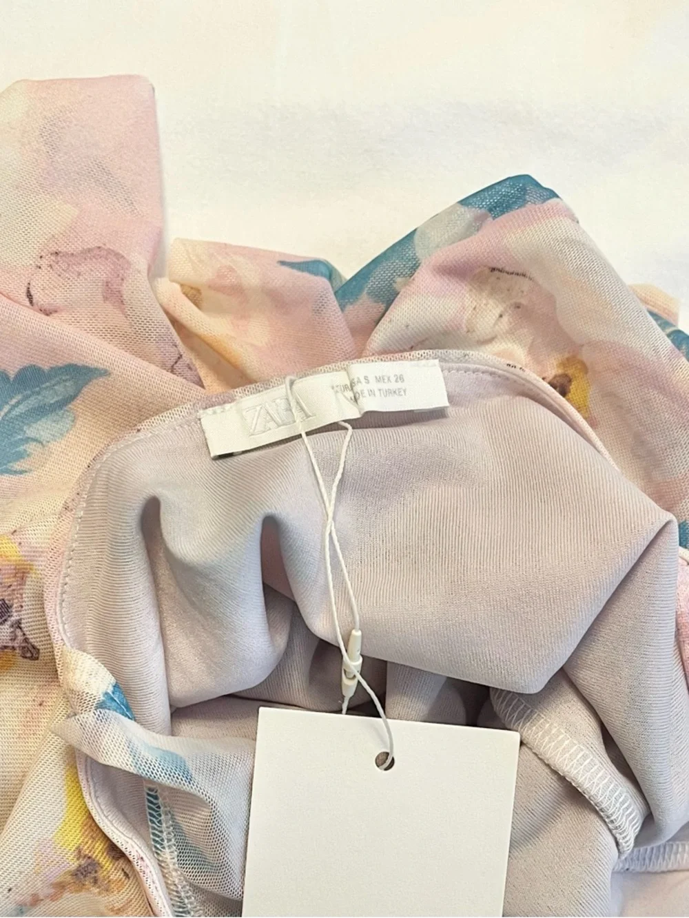 Zara Floral Flowy Tank Top - Picture 4 of 4